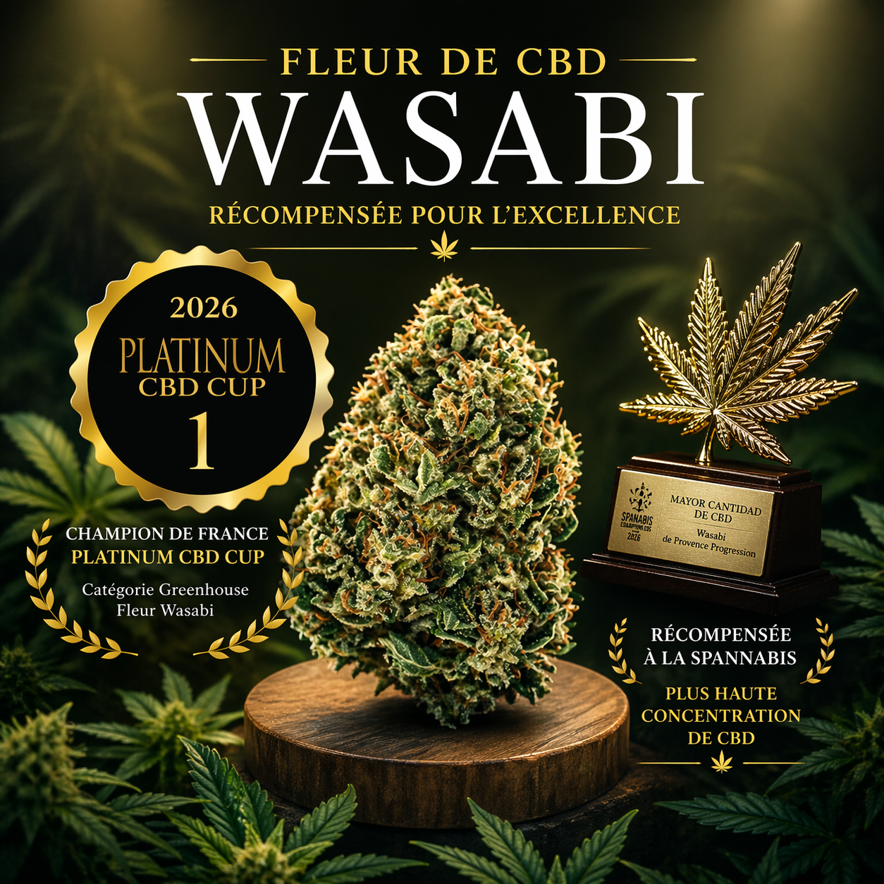 visuel récompenses wasabi cbd en provence